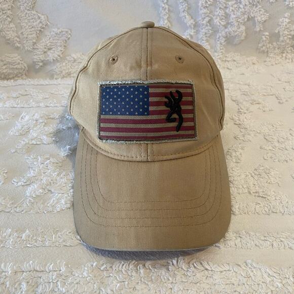 BROWNING Distressed Ball Cap Hat Men's Sz OS Trucker Casual Streetwear Sporty - Picture 1 of 8
